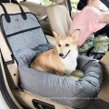 Nova Funcional Pet Booster Cama Deluxe Dog Pet Tampa de Assento Do Carro Bed &amp; Lounge